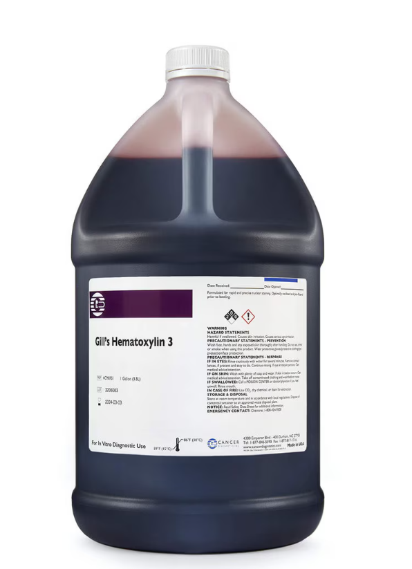 Diaguru Hematoxylin Solution, Gill No. 3; 1L